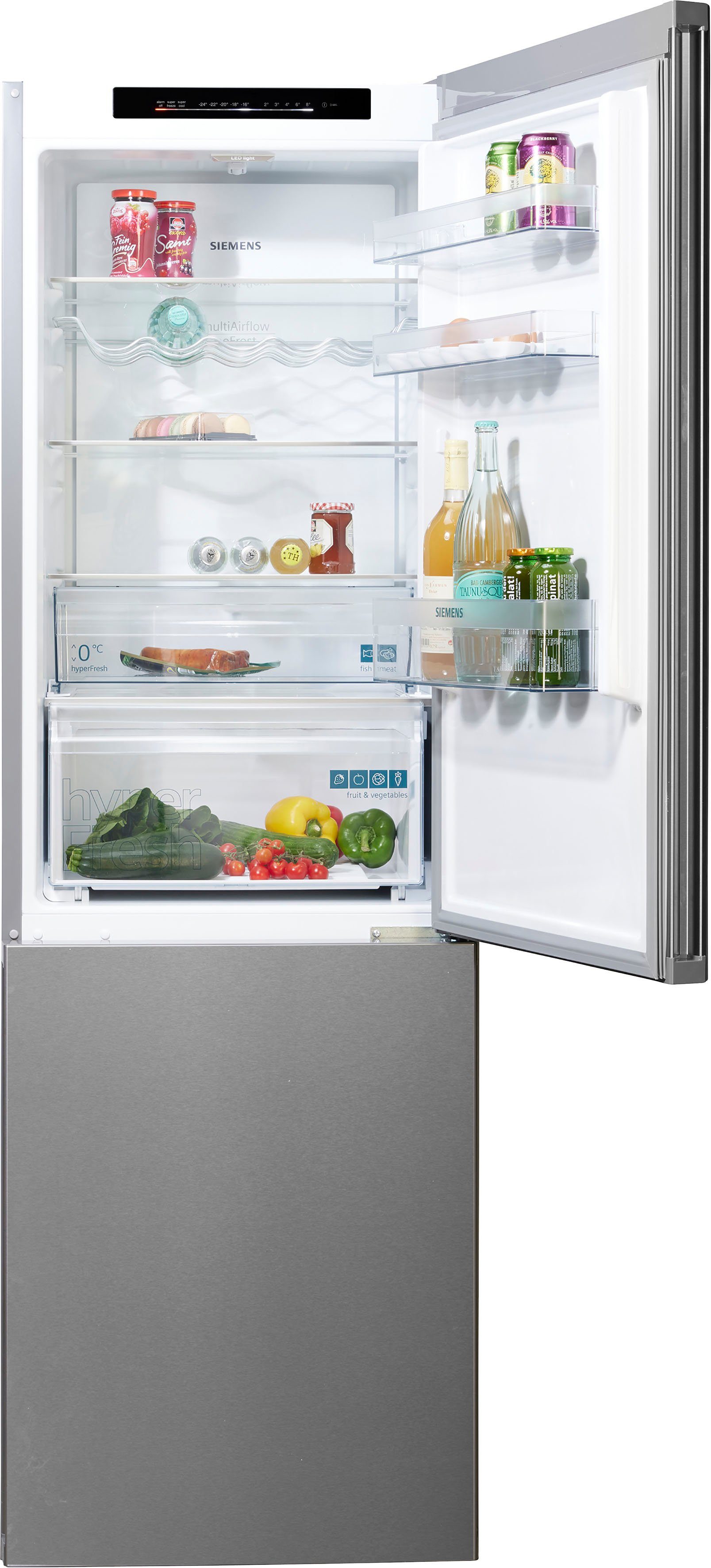 SIEMENS Kühl-/Gefrierkombination iQ300 KG36N2ICF, 186 cm hoch, 60 cm breit