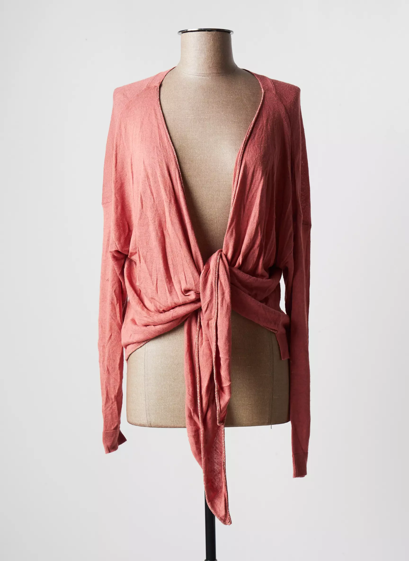 Eva Kayan Cardigans Femme couleur rose