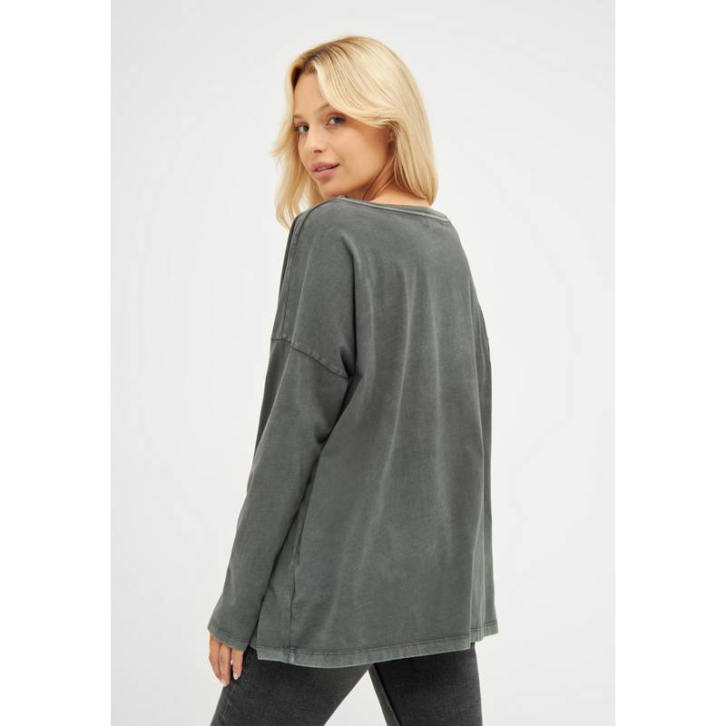 Derbe inDISCOtabel Langarmshirt Damen