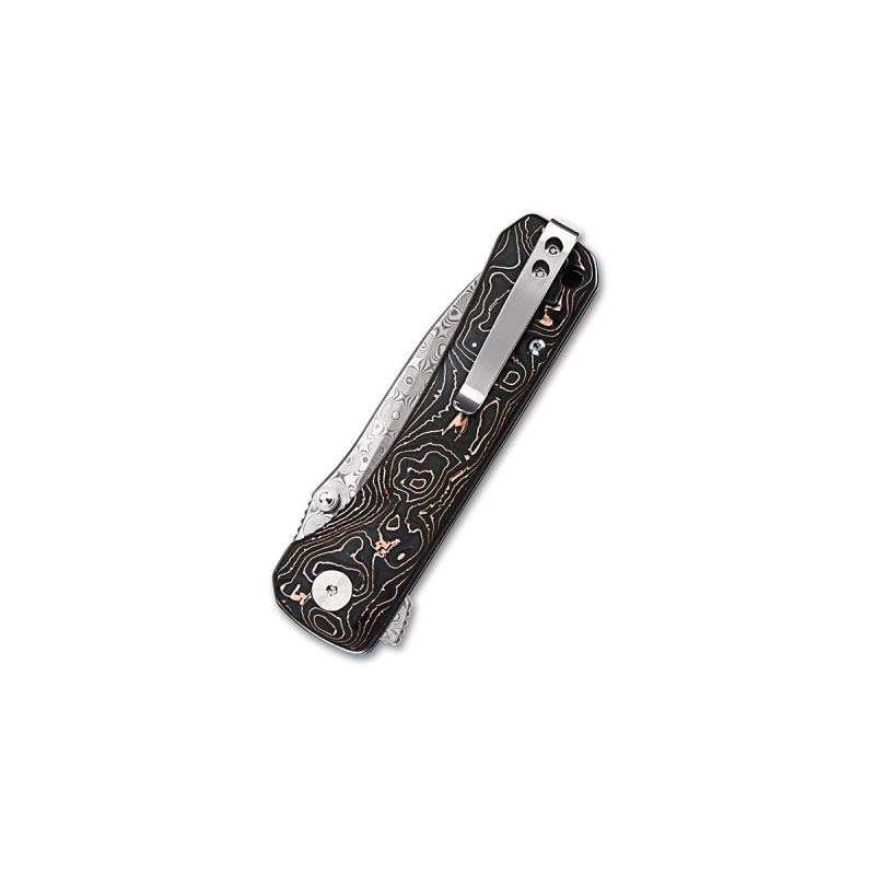 QSP Hawk Damascus QS131-S Copper Foil Carbon Fiber