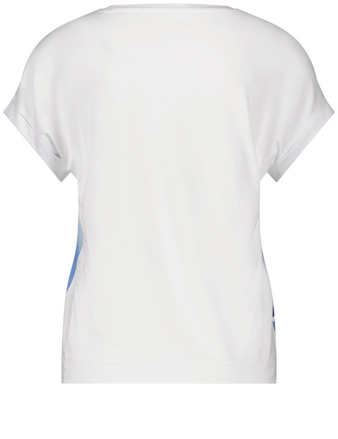 Kurzarmshirt mit Material-Patch
