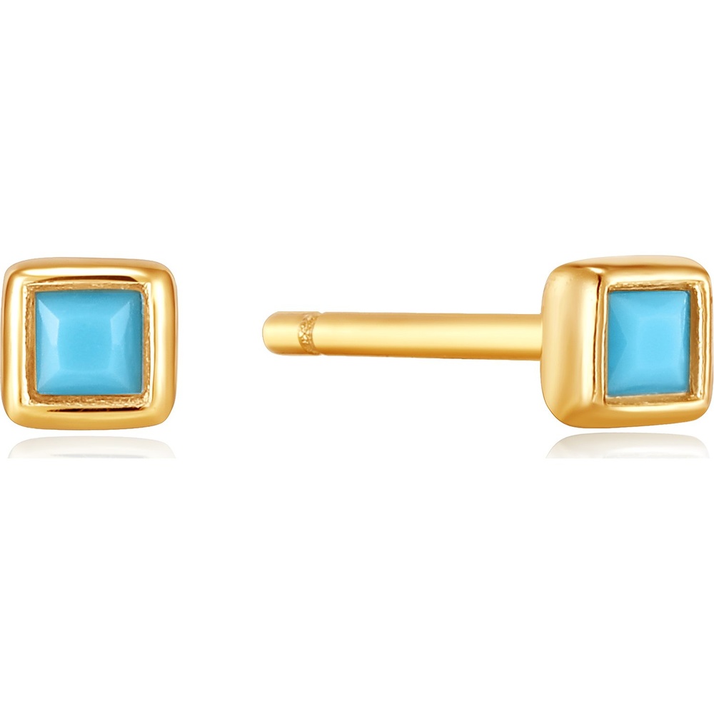Ania Haie Boucles d'oreilles à fermoir à poussette 925 Argent Boucles d'oreilles