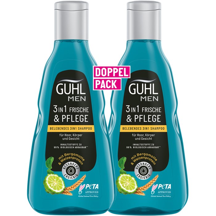 Men 3in1 Frische & Pflege Belebendes Shampoo