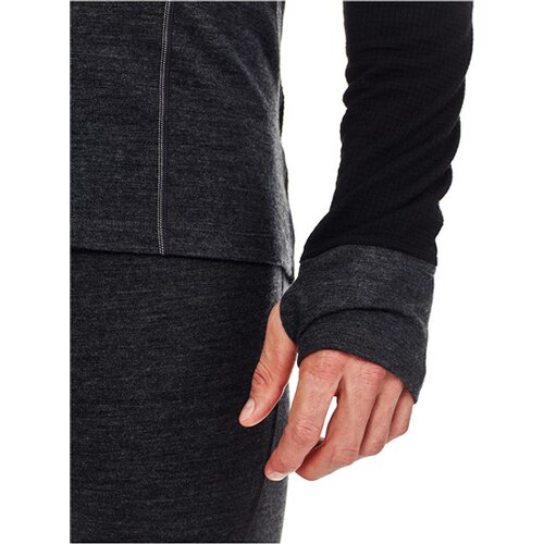 MERINO HERREN SHIRT BODYFITZONE WINTER ZONE LONG SLEEVE HALF ZIP LANGARM
