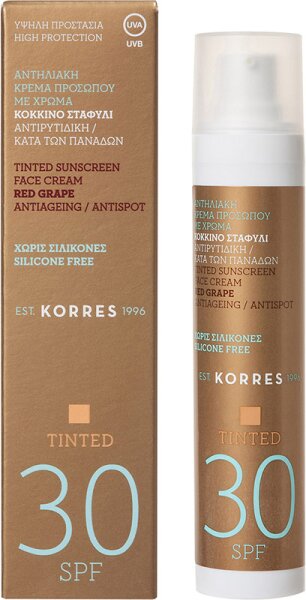 KORRES Red Grape Anti-Ageing/ Anti-Spot getönte Sonnencreme