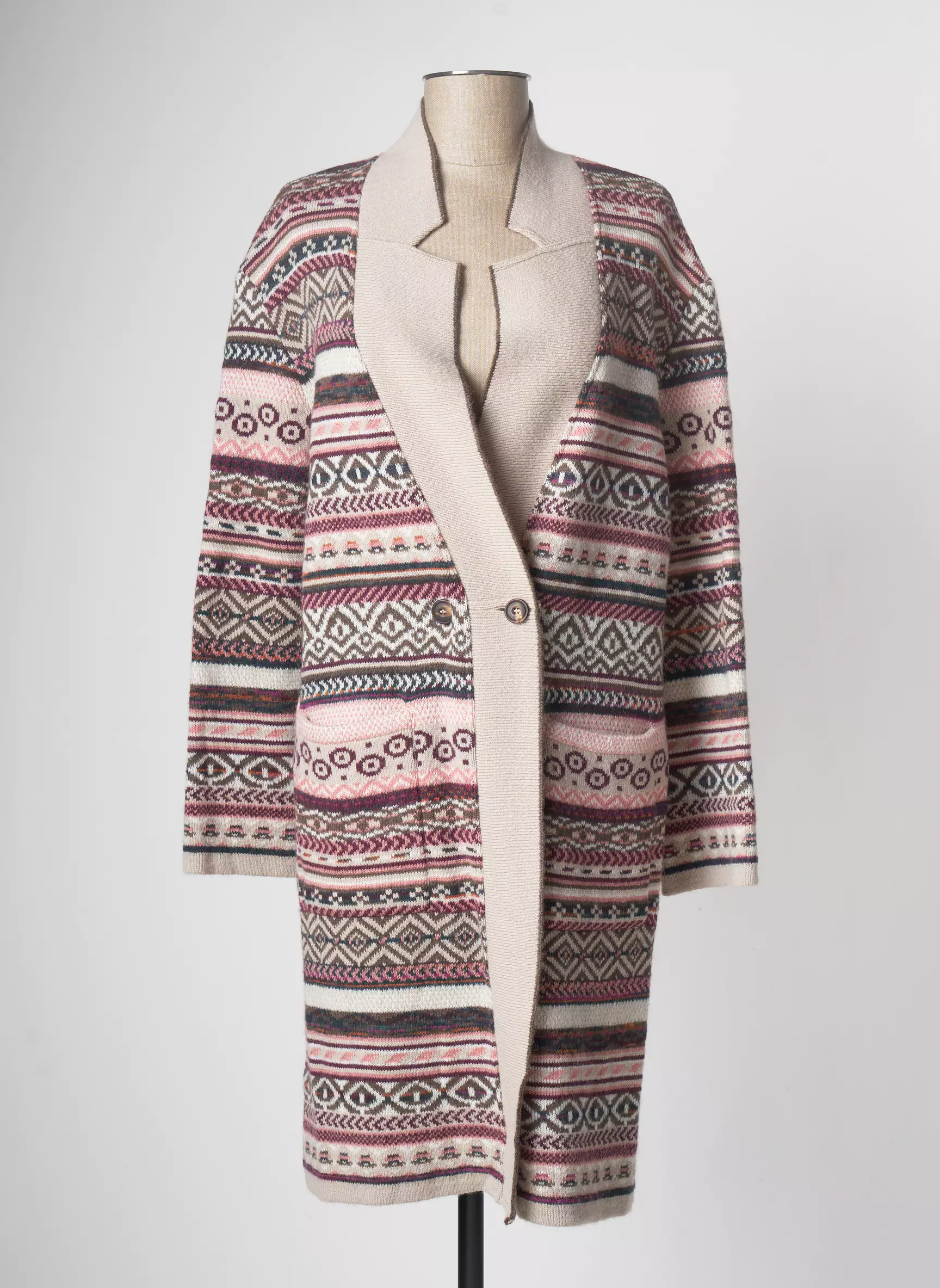 Devernois Cardigans Femme couleur beige