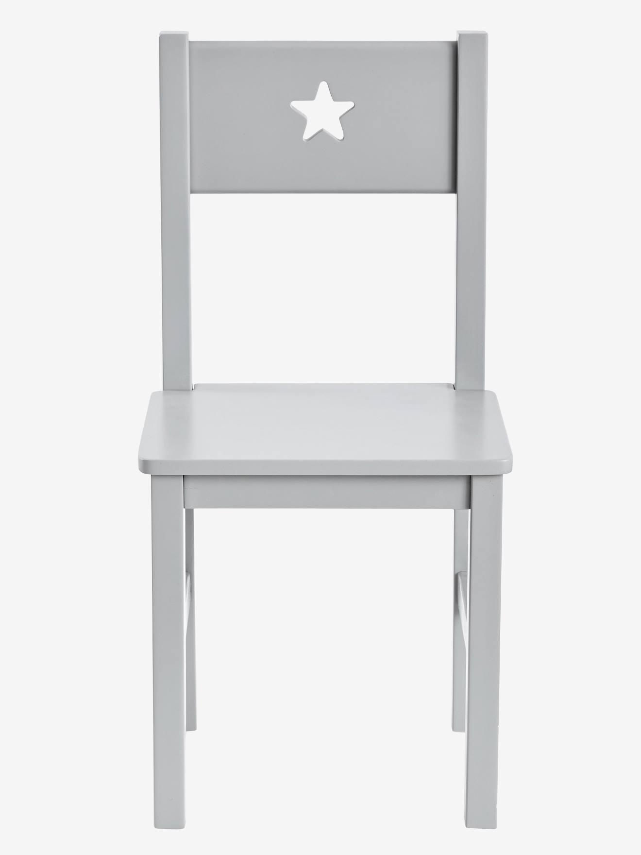 Vertbaudet Kinderstuhl SIRIUS, Sitzhöhe 30 cm - weiß