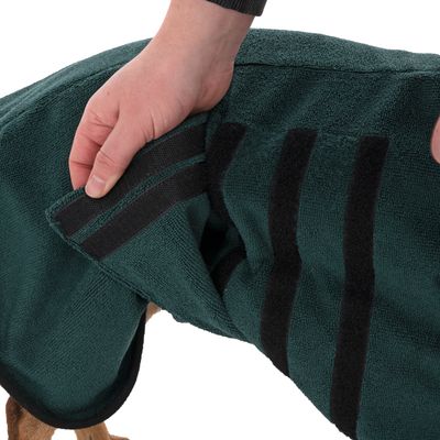 kooa Deluxe Mikrofaser Hundebademantel