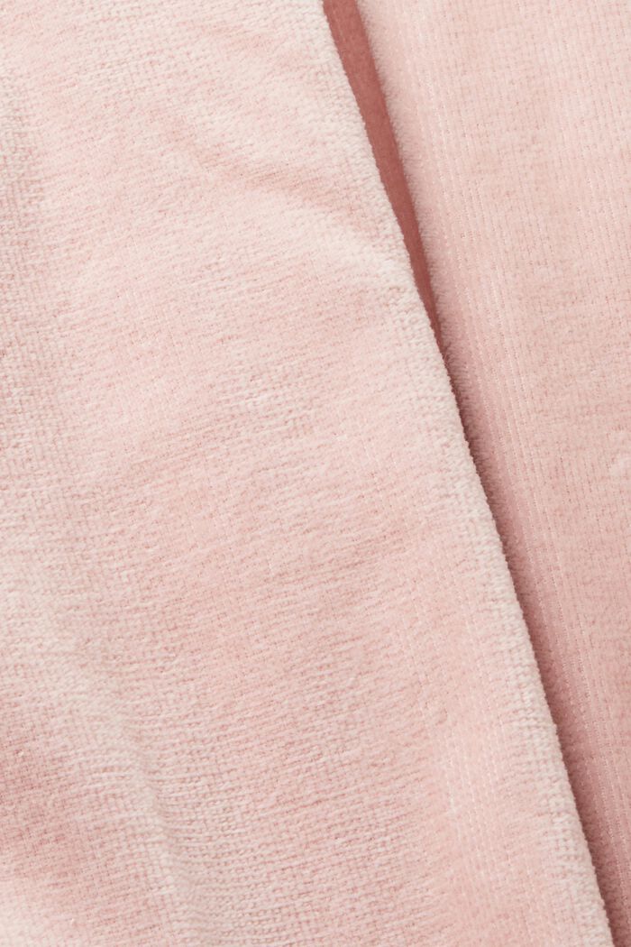 Velours-Bademantel, 100% Baumwolle