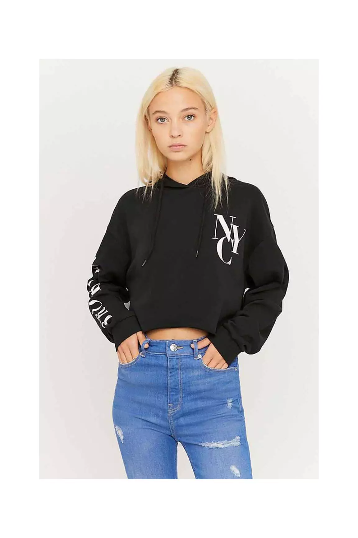 Tally Weijl Sweat Capuche Femme couleur noir