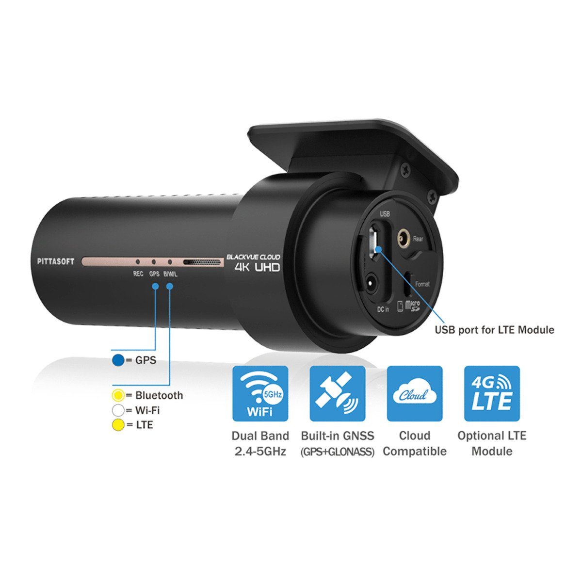 BlackVue BlackVue DR970X-2CH IR 64GB Dashcam + Innenkamera, Dashcam