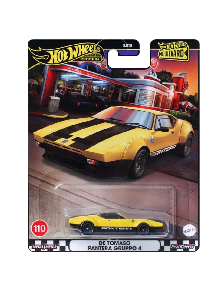 Hot Wheels De Tomaso Pantera 4 No.110 HRT75 | Hot Wheels Boulevard Fahrzeug günstig kaufen onesize