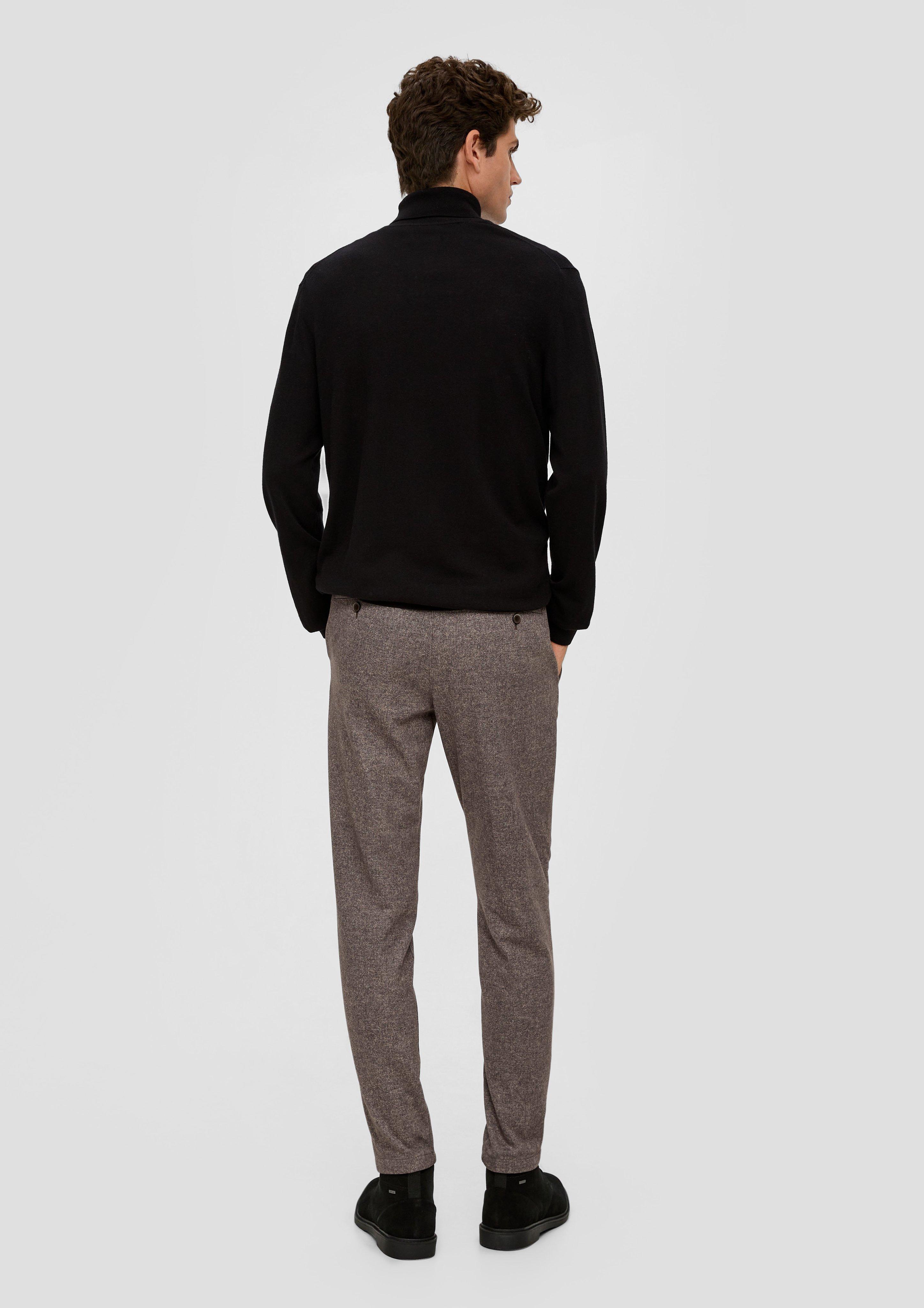 Slim: Jogpants aus Jersey in Tweed-Optik  2136261-85A7