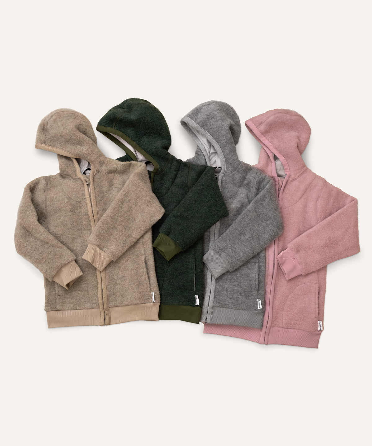 Wollfleece-Jacke