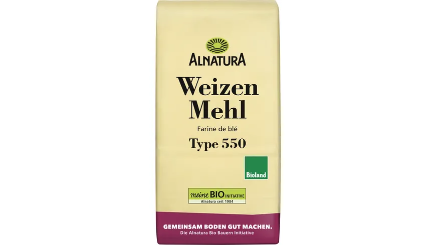 Alnatura Bioland-Weizenmehl Type 550 1 kg