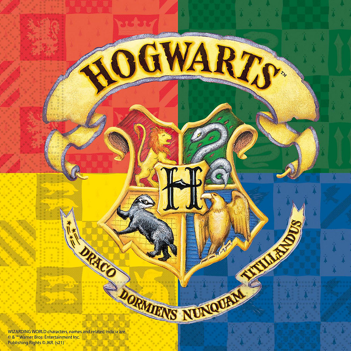 Party-Set S Harry Potter Hogwarts für 16 Kinder