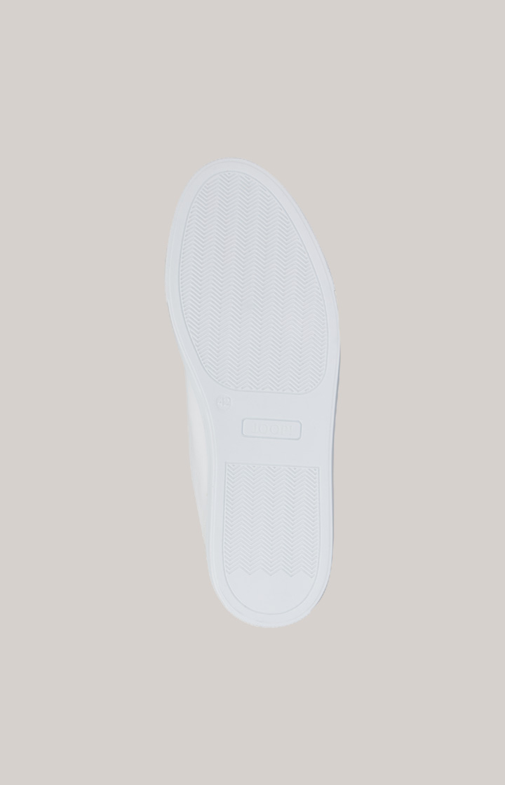 Sneaker Vegano Coralie in Weiß/Dunkelrot