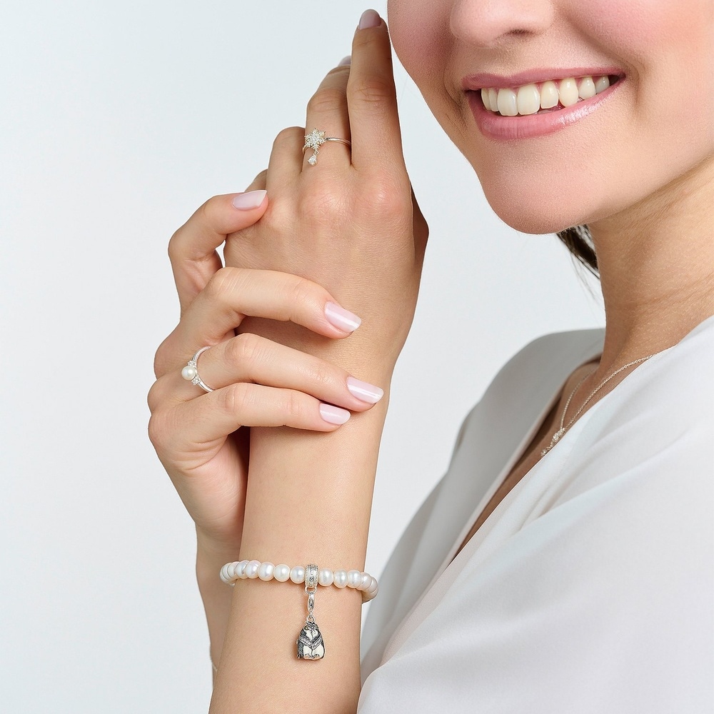Thomas Sabo Charm 925 Argent, Émail Pendentif
