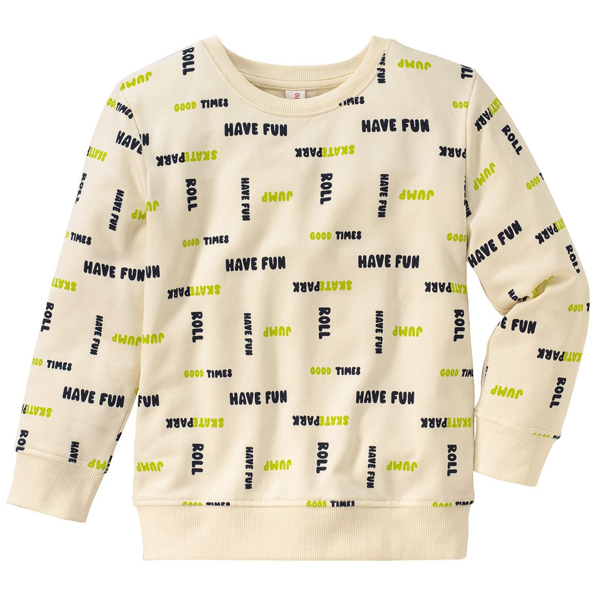 Jungen Sweatshirt mit Schriftzügen