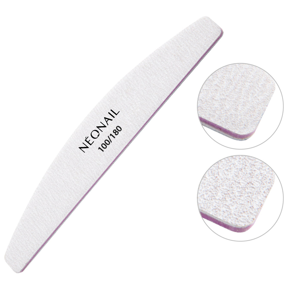 neonail NAIL FILE GREY ARC 100-180 Accessoires
