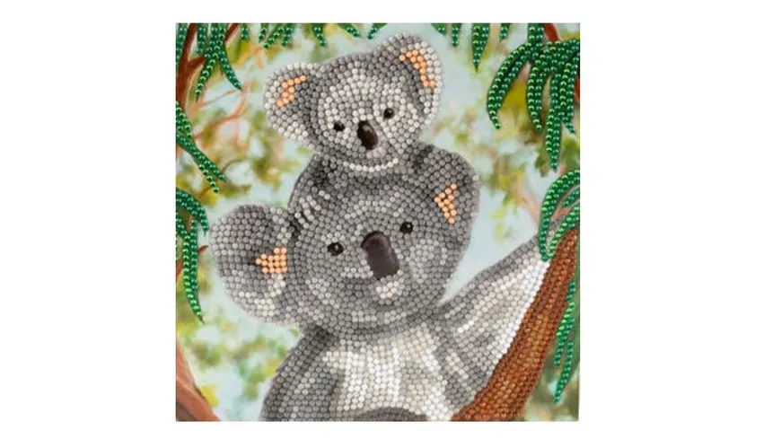Craft Buddy - Crystal Art Diamond Painting Card Kit 