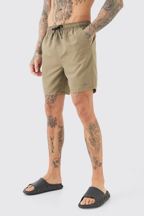 Tall Man Signature mittellange Badehose