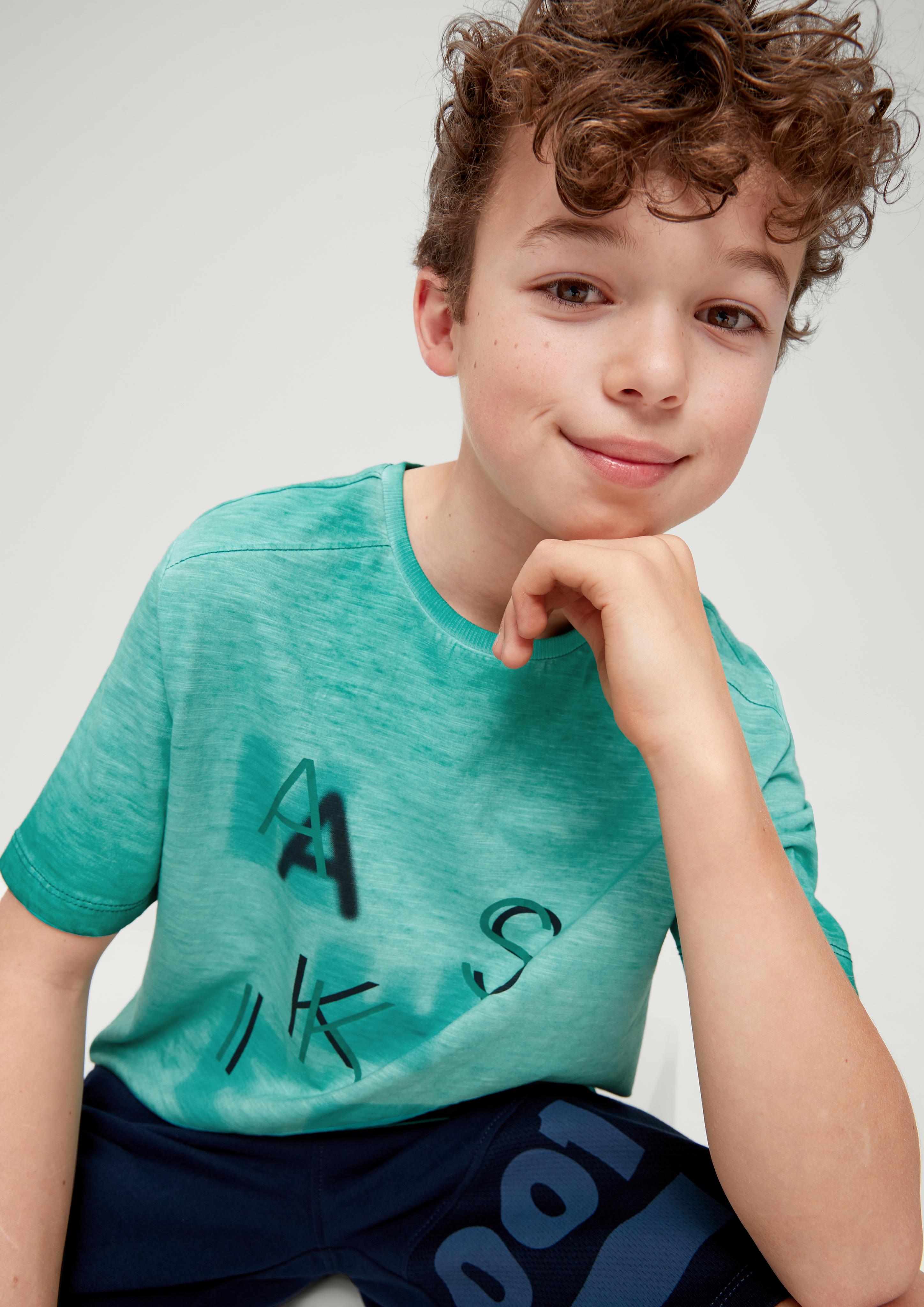 T-Shirt mit Frontprint  2130517-7681