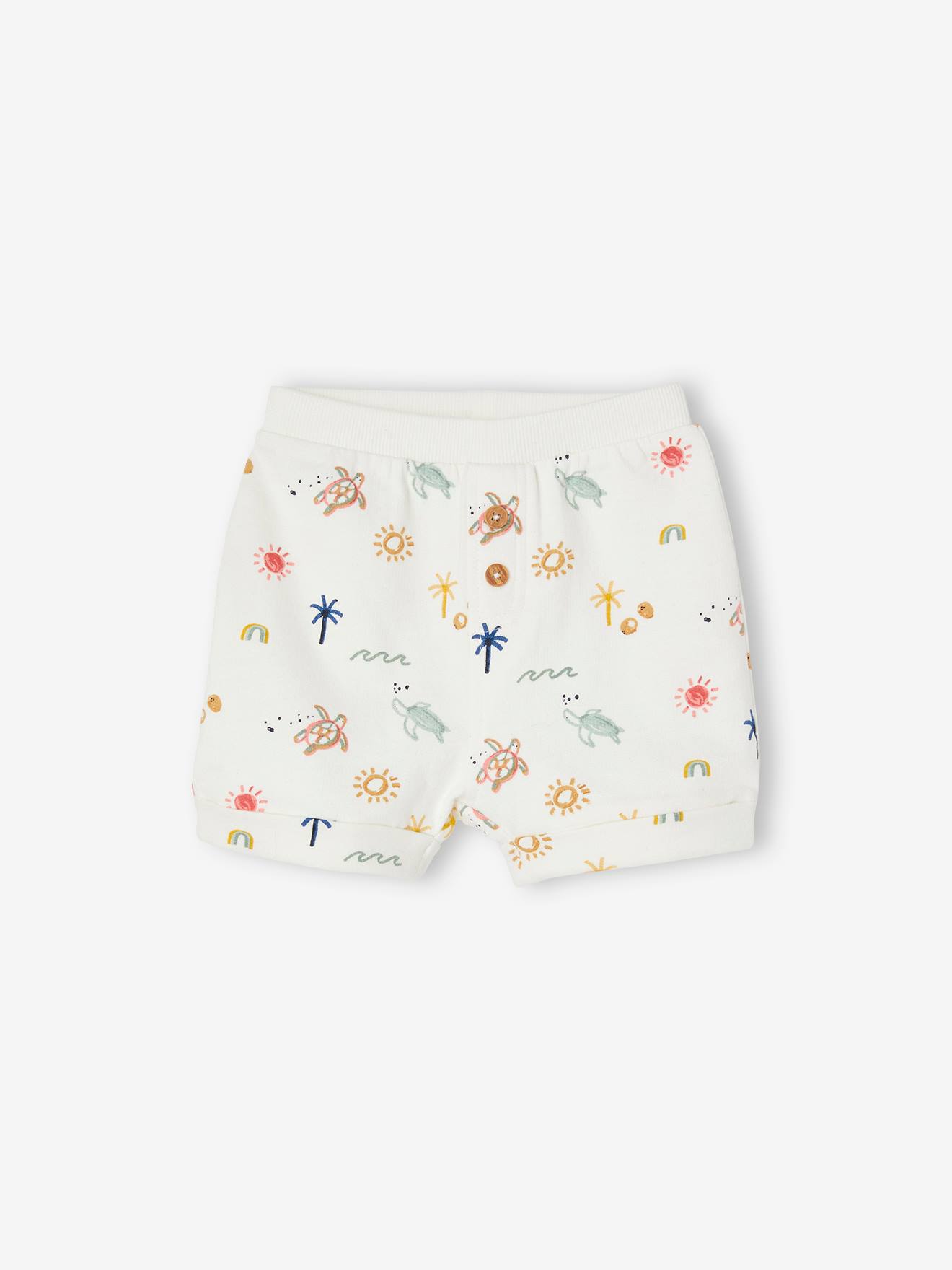 Vertbaudet 2er-Pack Baby Shorts - königsblau