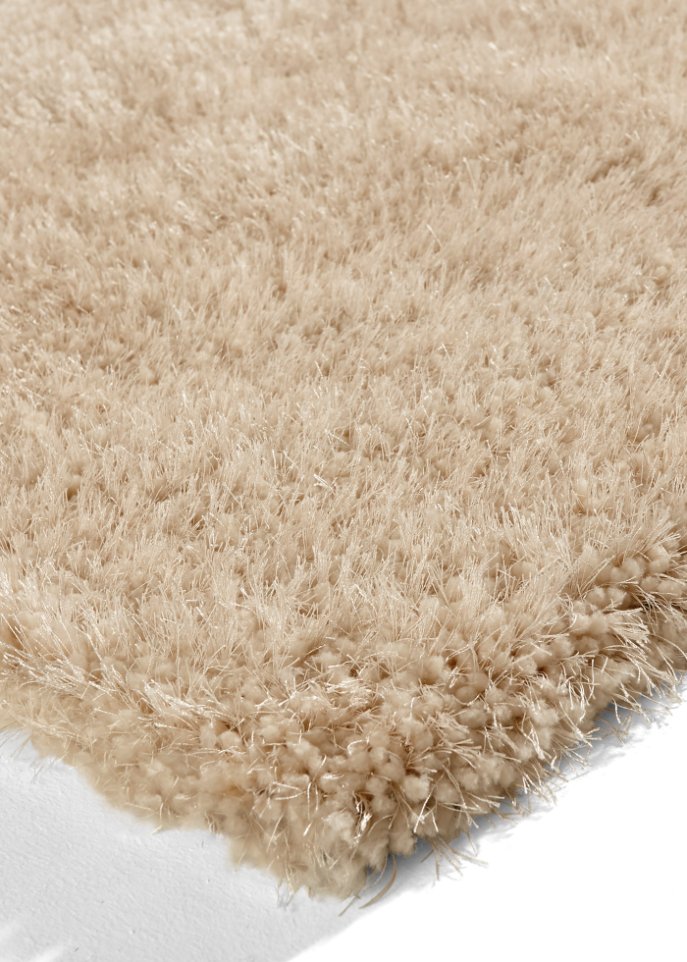 Hochflor Teppich mit besonders dichtem Flor