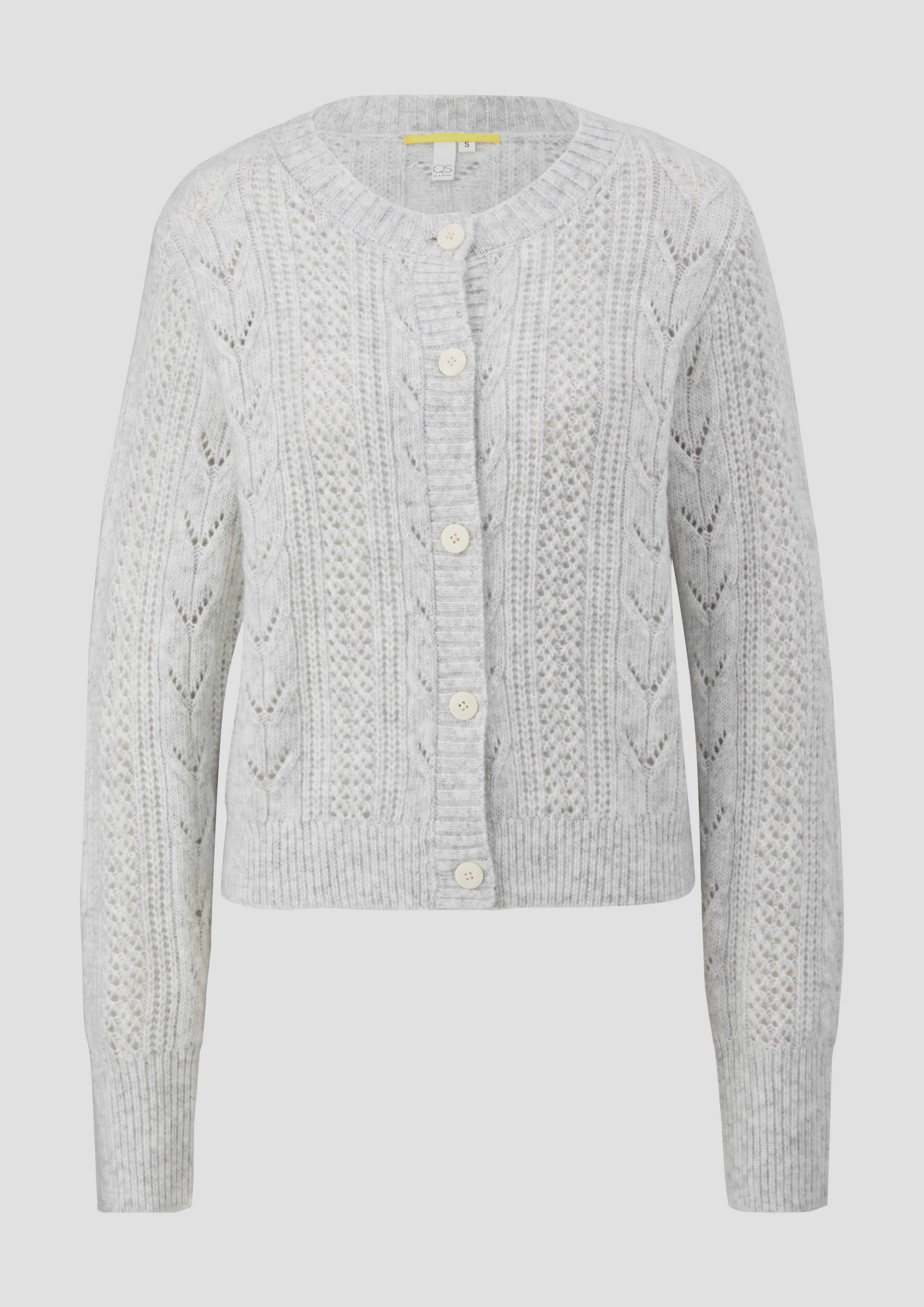 Cardigan mit Strickmuster  2135470-07W0