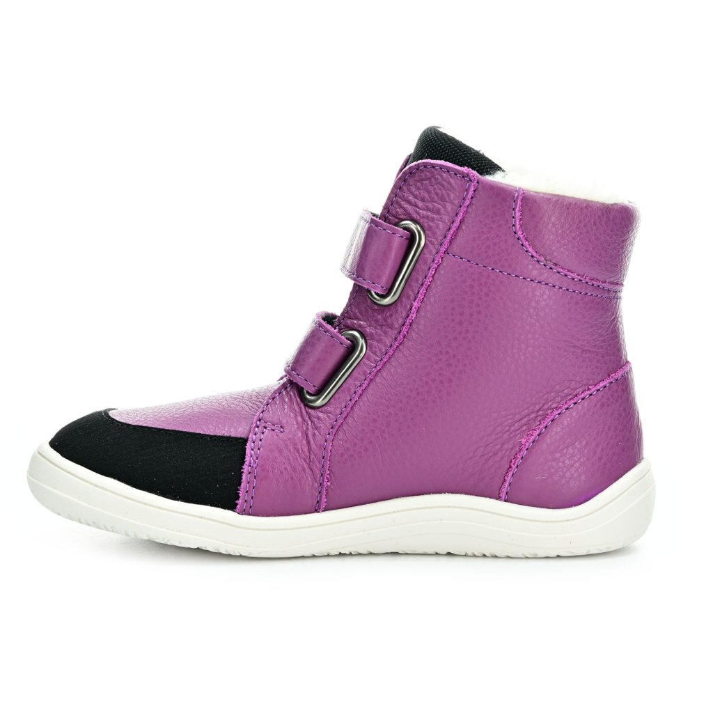 Baby Bare Febo Winter Magenta (mit Membran/Asfaltico) Winterbarfußschuhe