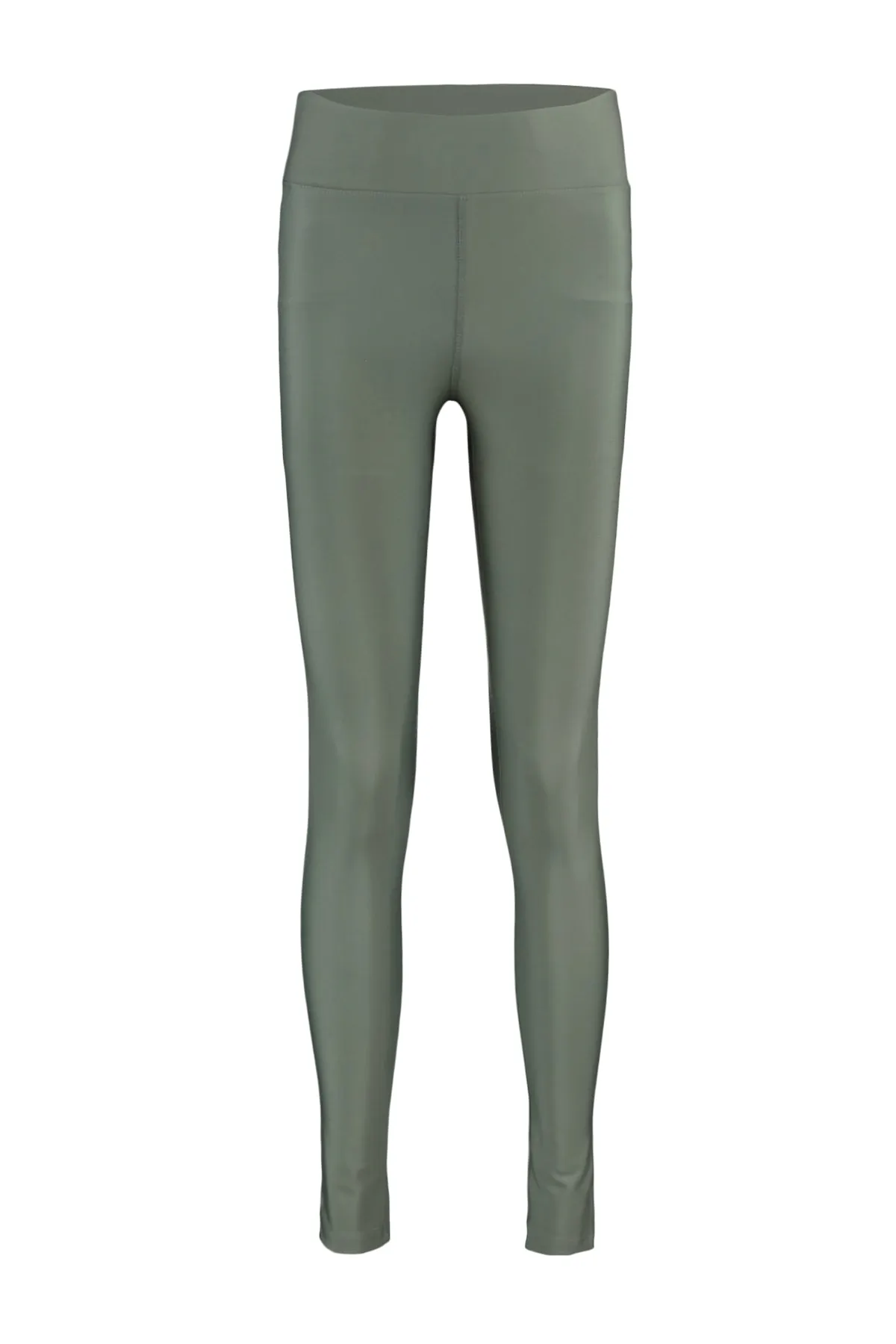 Trendyol Collection  Khakifarbene gestrickte Sportstrumpfhose mit Reißverschluss und durchgehendem Reißverschluss zur Verbesserung der Taille TWOAW23TY00017