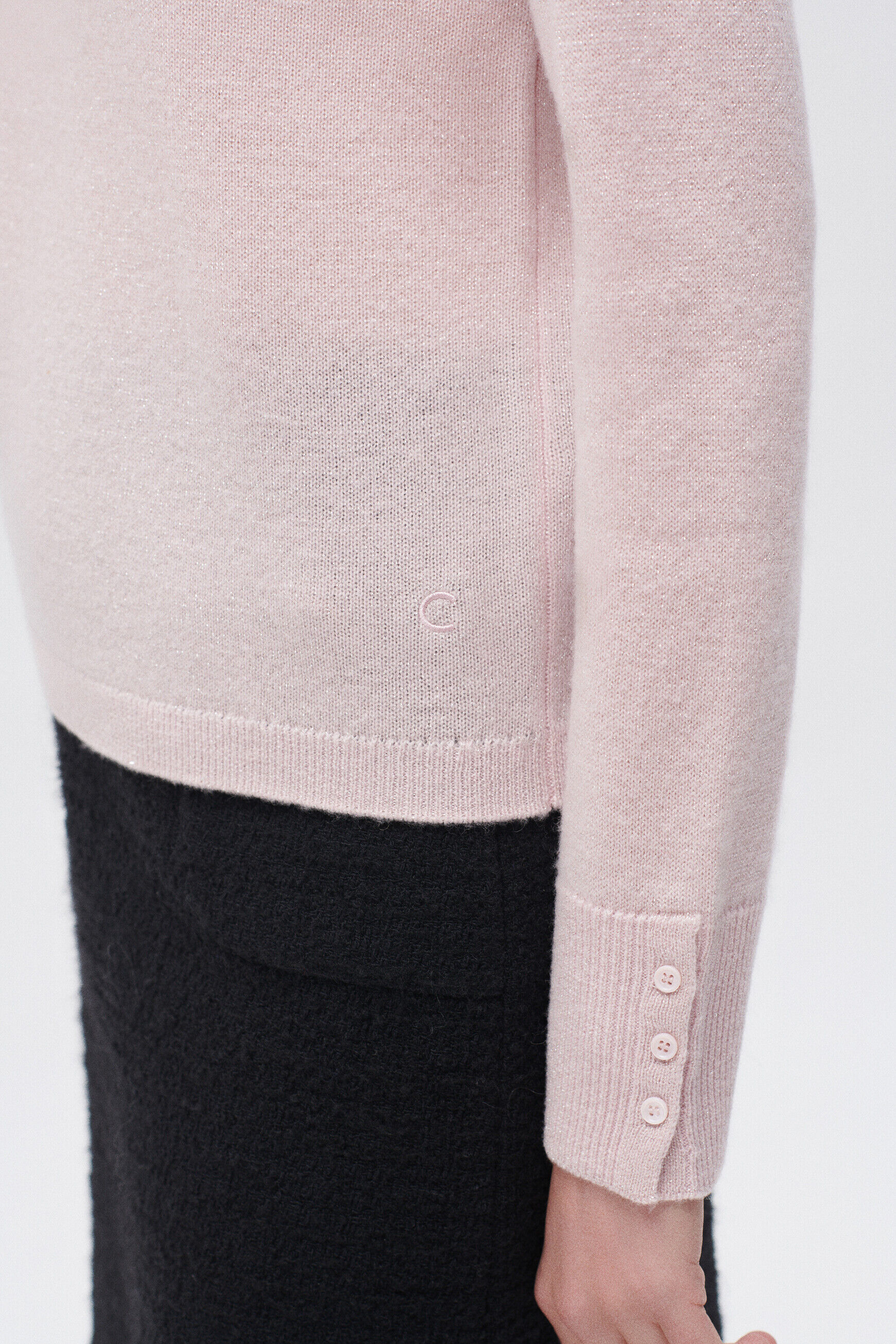 Pull zoan rose pastel femme