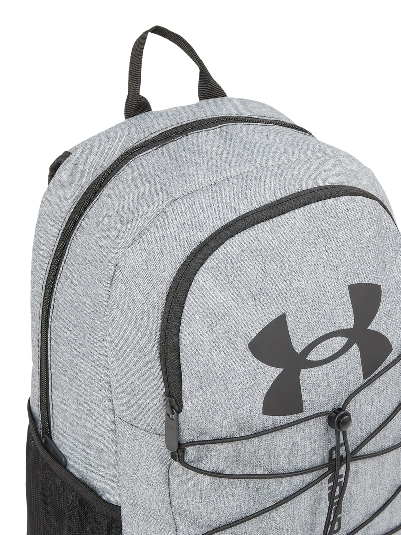 Rucksack mit Logo - wasserabweisend in anthrazit meliert
