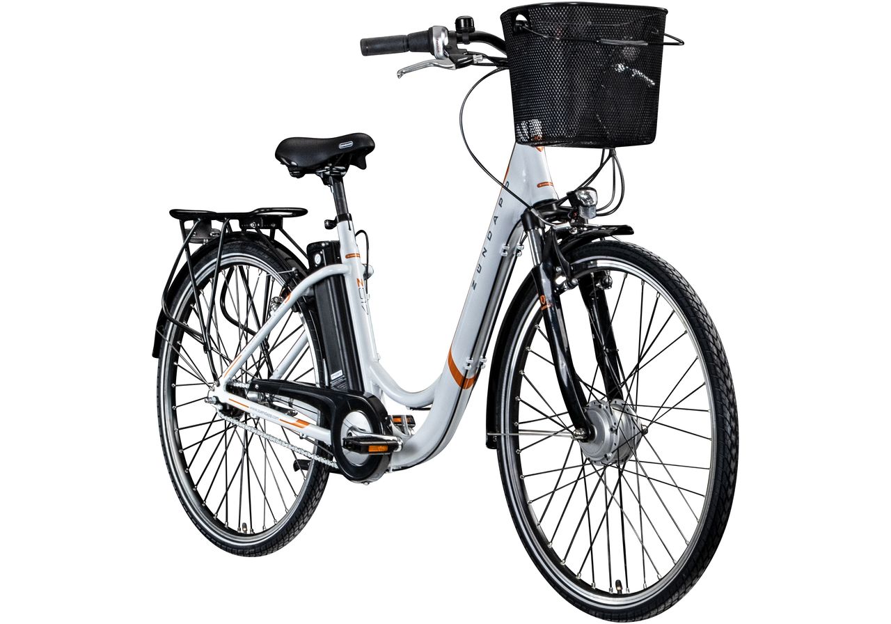 Zündapp Z517 E Bike Damenfahrrad 28 Zoll 155 - 190 cm mit 7 Gang Nabenschaltung Rücktritt Pedelec