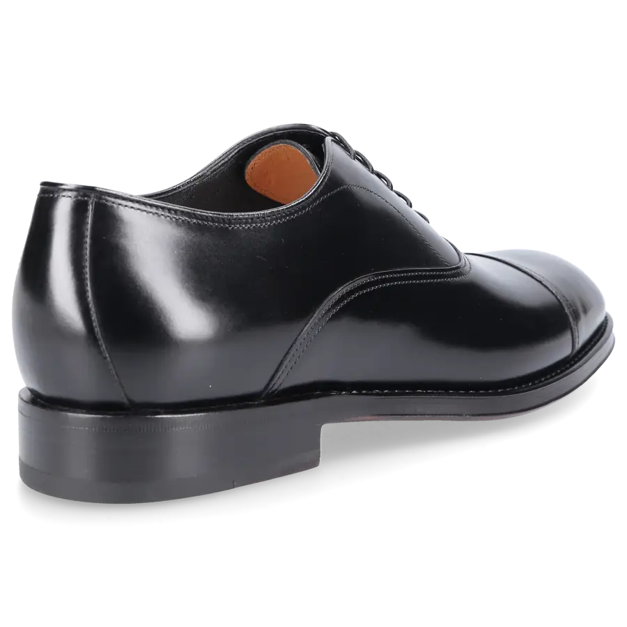 Santoni - Businessschuhe Oxford N01 Kalbsleder - schwarz