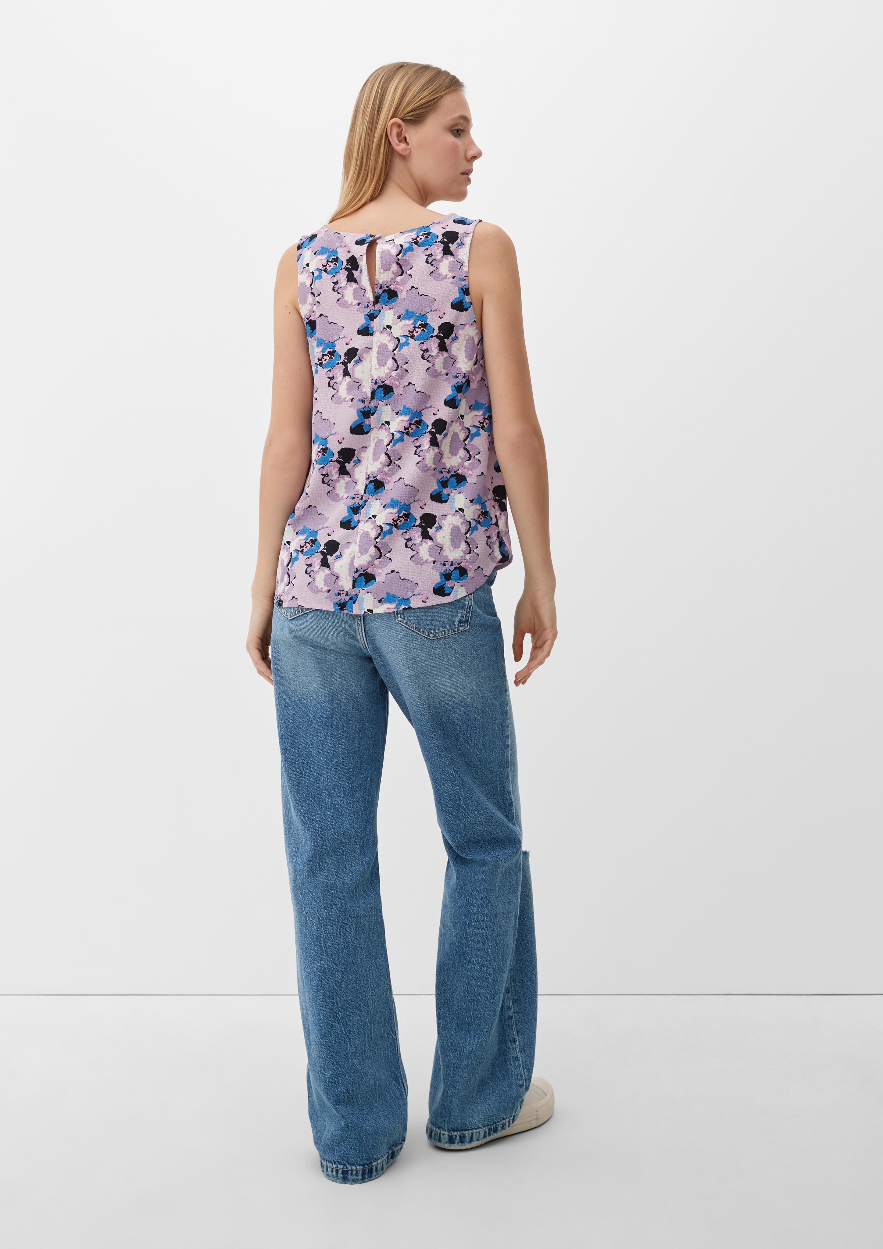 Bluse in Crêpestruktur  2126818-47A5