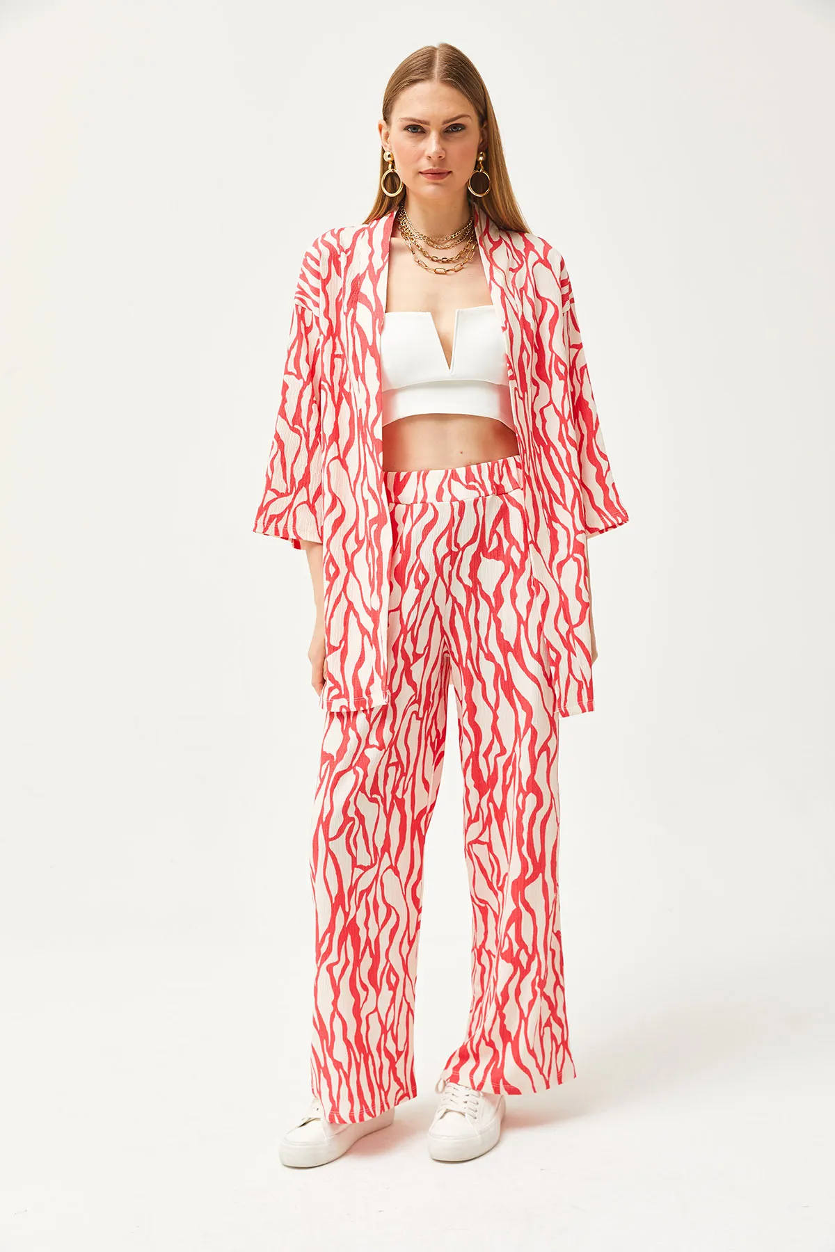 Olalook  Zweiteiler - Rosa - Regular Fit