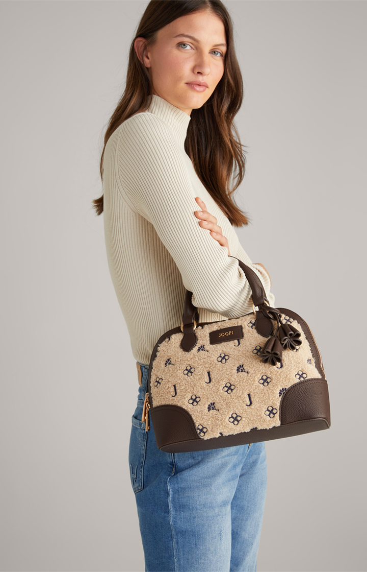 Handtasche Decoro Peluche Suzi in Beige