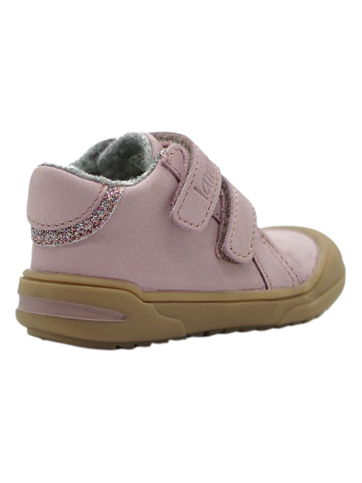 lamino Leder-Sneakers in Rosa günstig kaufen