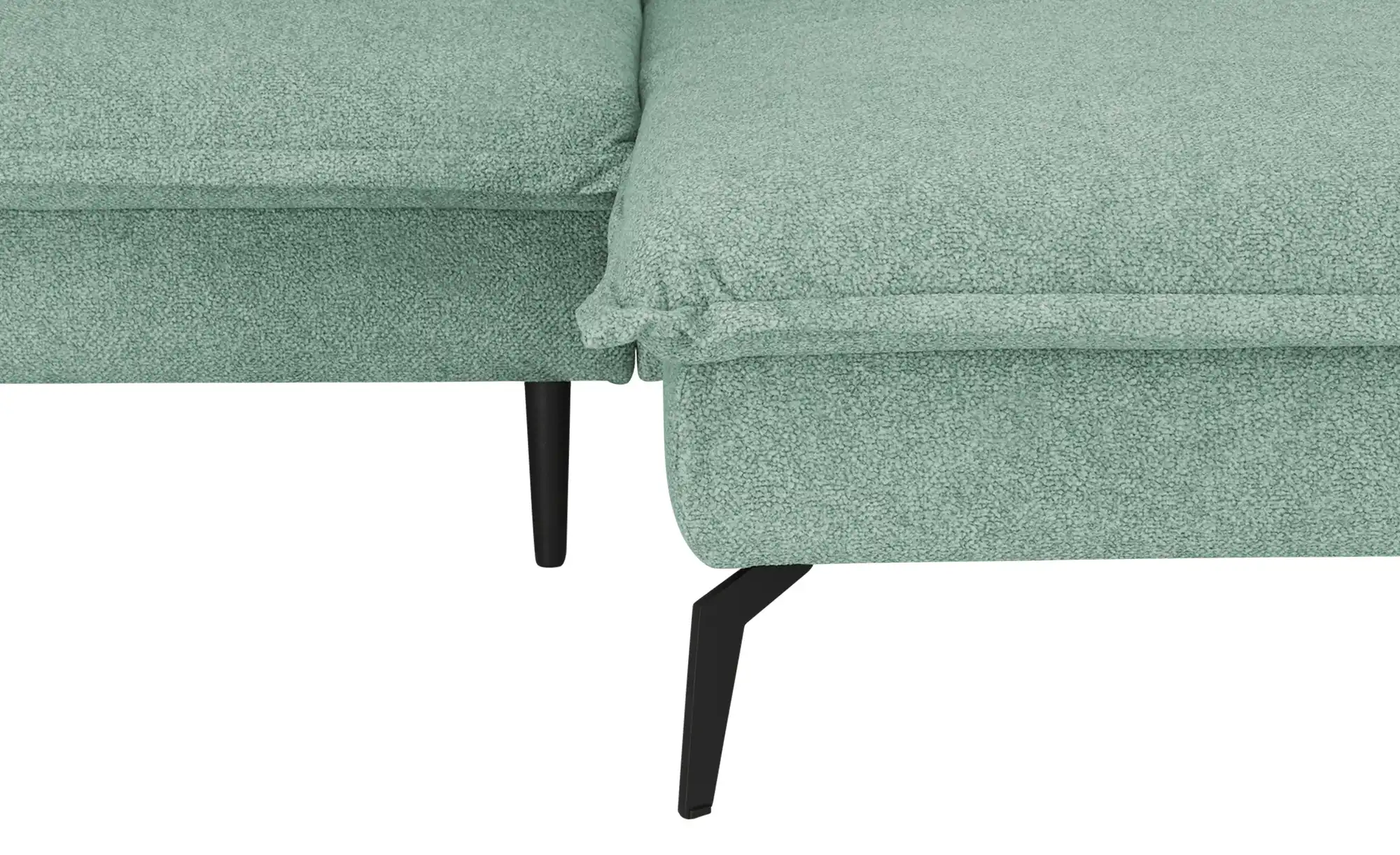 Twist Ecksofa aus Mikrofaser Glossy