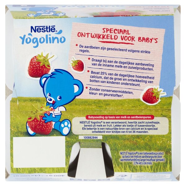 Nestlé Yogolino 6 db-os epres bébiétel 4 x 100 g