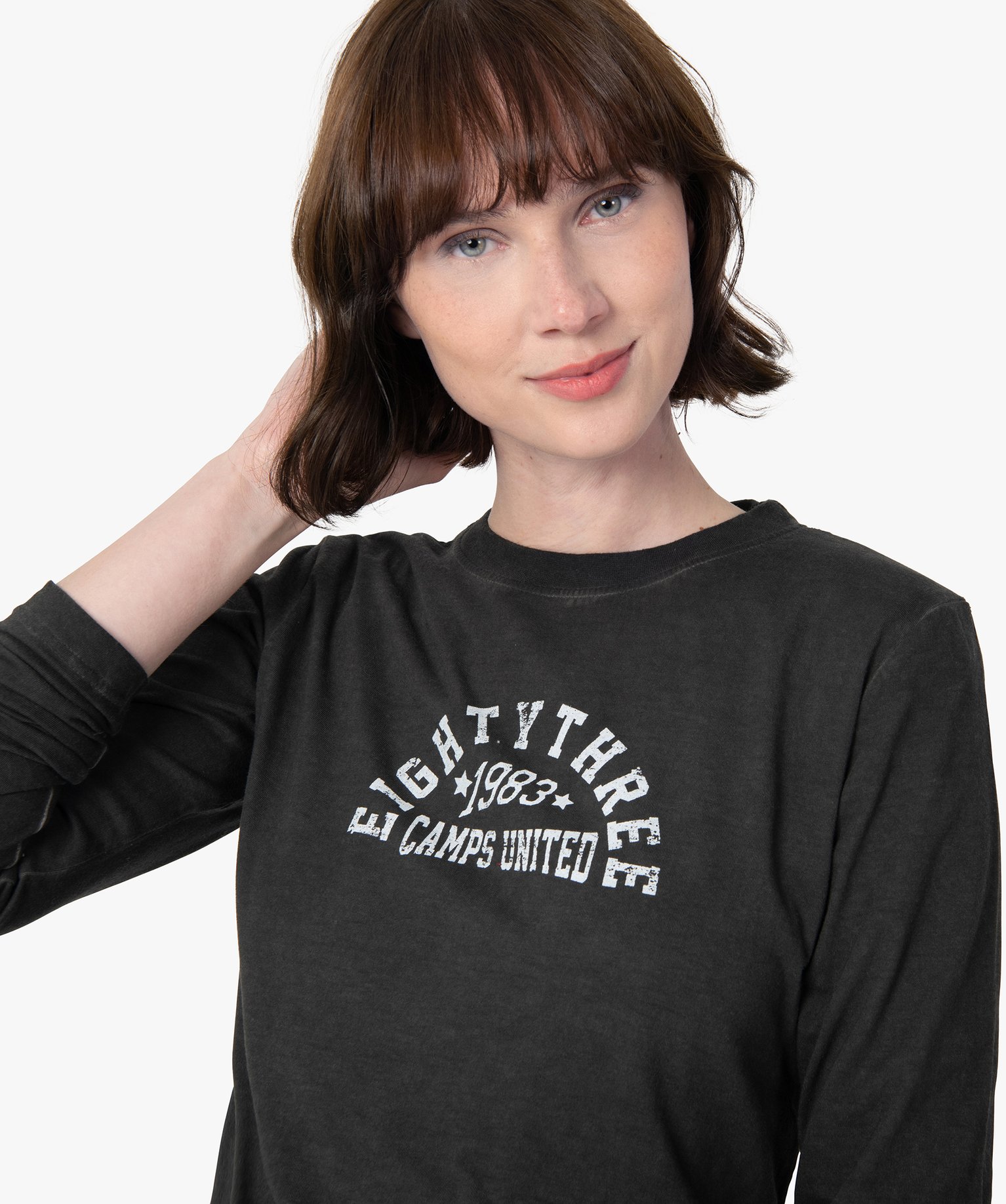 Tee-shirt femme à manches longues – Camps United | GEMO