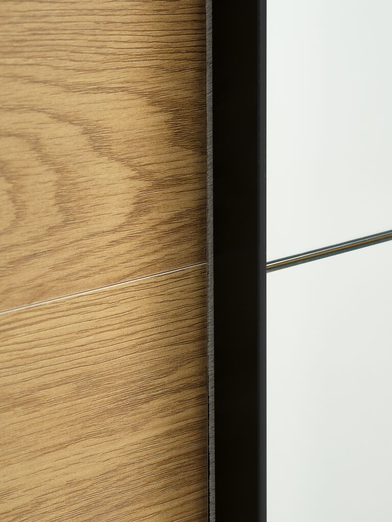 RABERG RABERG 200x200 cabinet with mirror, warm oak color