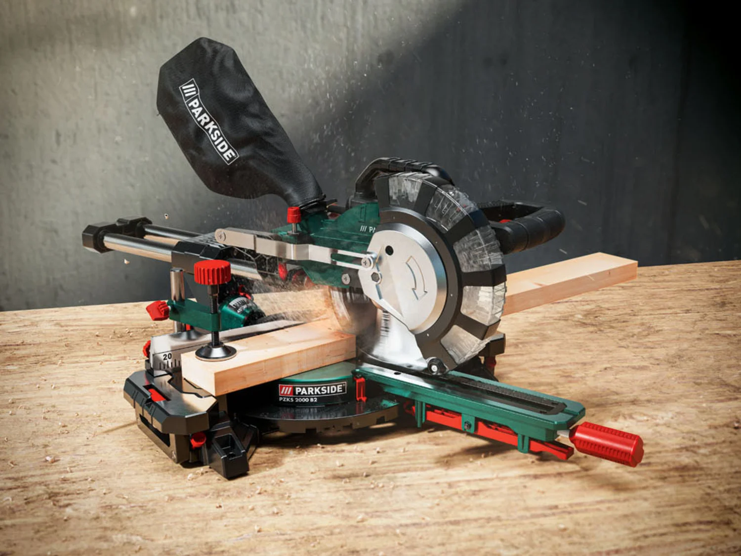 PARKSIDE® miter and pull saw »PZKS 2000«, 2000 W