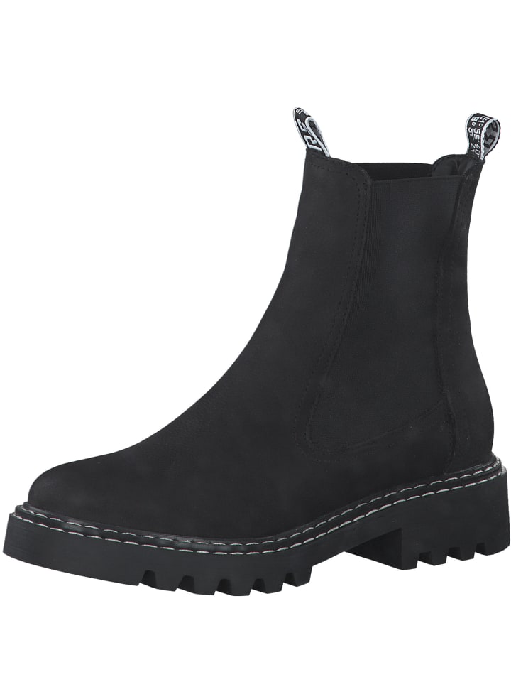 Tamaris Chelsea Boots in Schwarz günstig kaufen