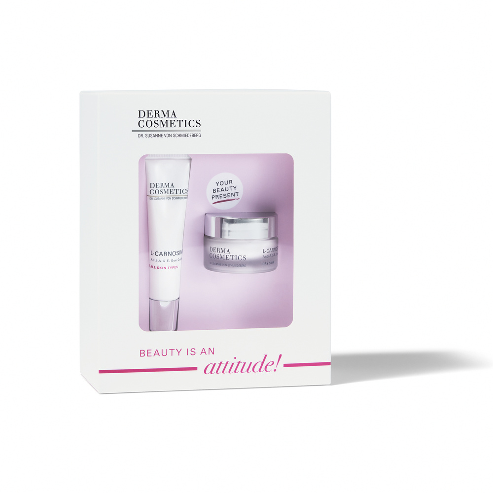 Dr Susanne Von Schmiedeberg L-Carnosine Anti-A.G.E. Set Coffret Crème anti-âge contour des yeux