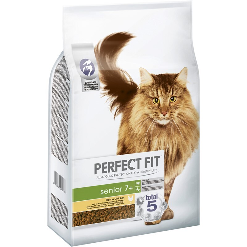 PERFECT FIT Trockenfutter PERFECT FIT Beutel Senior 7+ mit Huhn 2x7 kg