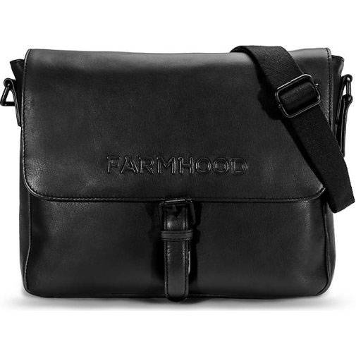 FARMHOOD Memphis Aktentaschen Messenger Leder 32 cm