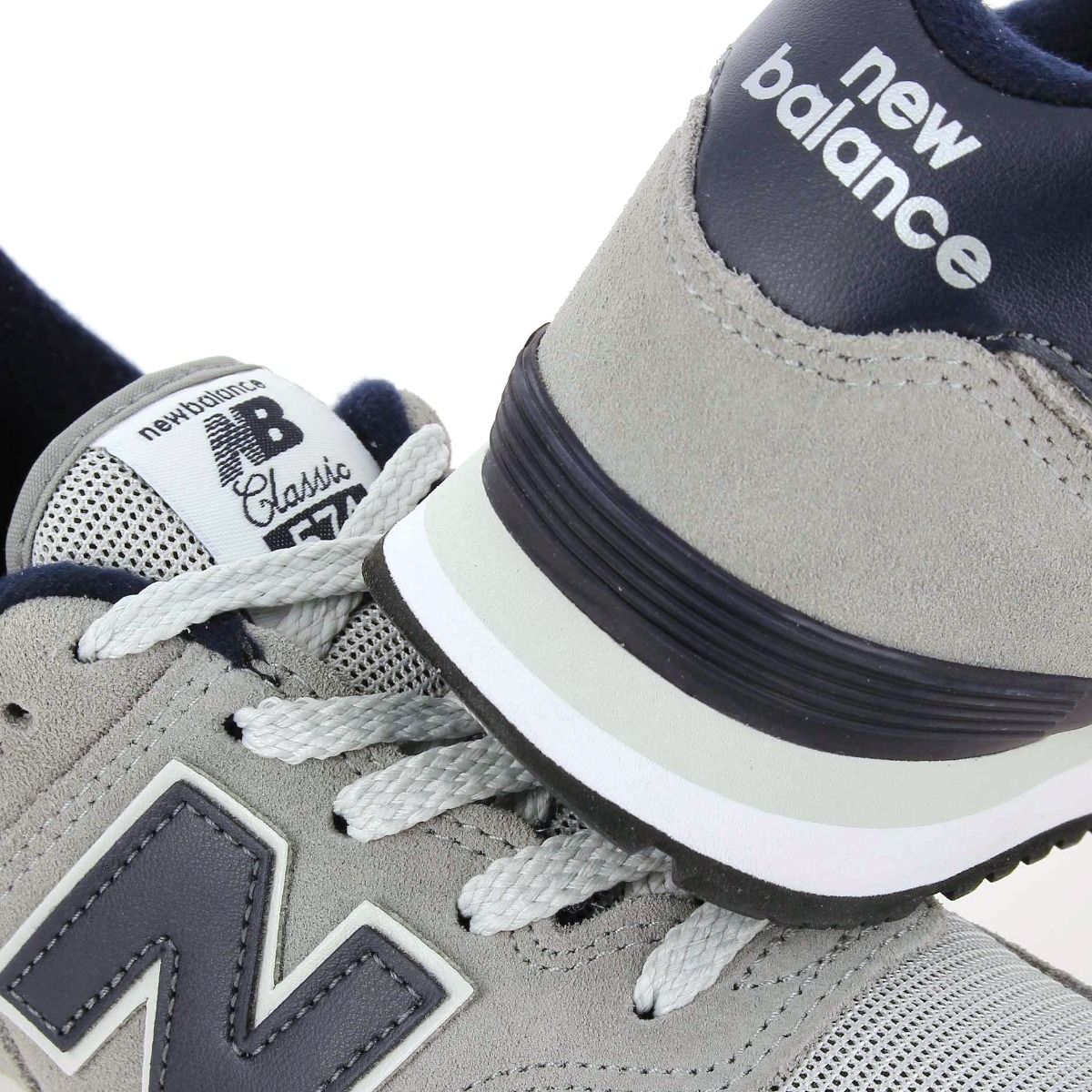 New Balance  574 BE1 LACET - Gris Marine